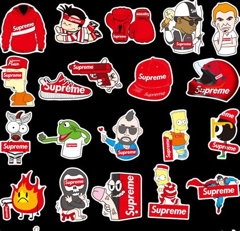 Stickers Supreme .